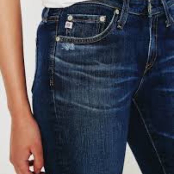 AG Adriano Goldschmied Super Skinny Ankle, Style: EMP1389, 27Rx28, NWT $198 MSRP - Picture 2 of 13